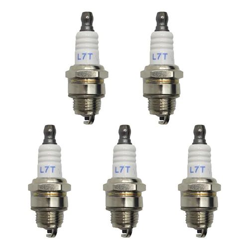 Bougie d'allumage L7T pour tronçonneuses motosierra gasolina, pièces de rechange, outils de jardin, tronçonneuse à essence et débroussailleuse, 5/10 pièces-5PCS