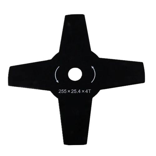 LUSQI 1pc 4 dents débroussailleuse lame mauvaises herbes lame de remplacement tondeuse à gazon lame coupe gazon tondeuse lame-4T