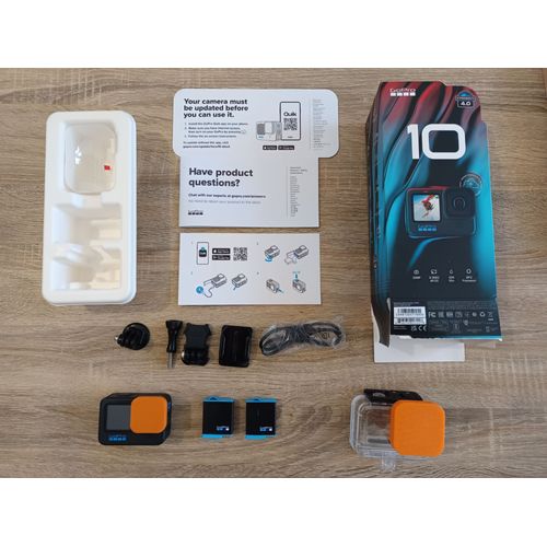 GoPro 10 Black + Accessoires