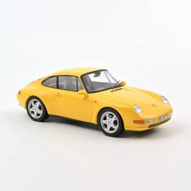 Norev 1/18 - Porsche 911 Carrera 1994 - Jaune 187596-Norev