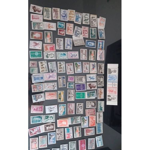 Lot De 100 Timbres De France Neufs Sans Charnière