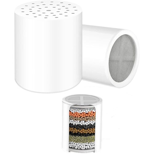 Filtre de douche de rechange pour Aquabliss SF100,SF220,Cartouche filtrante pour eau dure,Réduit les produits chimiques et le chlore,Filtre de douche revitalisant à haut rendement universel de