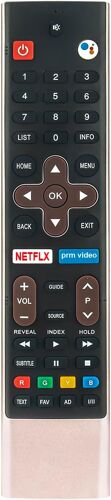 Nouveau Télécommande de Remplacement pour ¿Metz RMG2A Android TV S9A62A 539C-267706-W050 43DQ3652A 49DQ3652A 58DG2A52B 50DG2A52B 65DS9A62A 65DQ3652A 55DG2A52B 55DS9A62A 55DQ3652A Remote Controller