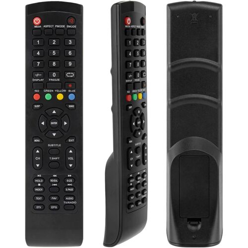 Nouvelle Telecommande pour AKAI Smart TV,Compatible avec 32LK610BPLB AKTV3223T AKTV3227H AKTV3228 AKTV4026 AKTV4029 AKTV4220T AKTV190 AKTV402 AKTV3210 - Aucun RégRequis(Q180)