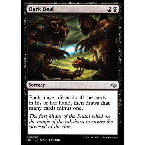 Dark Deal - (Obscure Transaction) - Magic - Destin Reforge Vo - U - 66/185