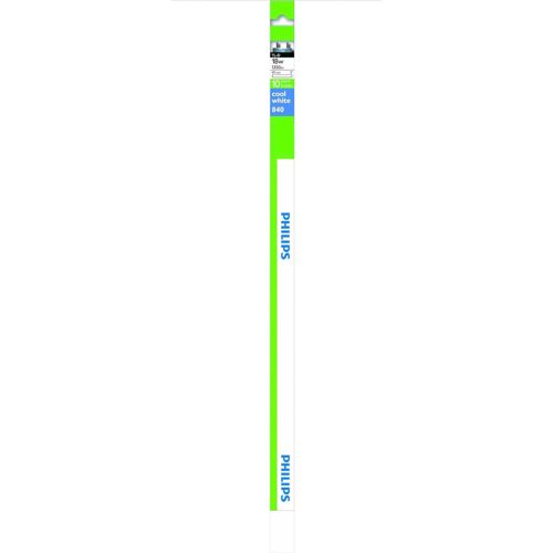 Philips Tl-D 18 W/840 1pp/10 ¿ Fluorescent Bulbs (18 W, T8, G13, 1350 Lm, Cool White, 20000 H)