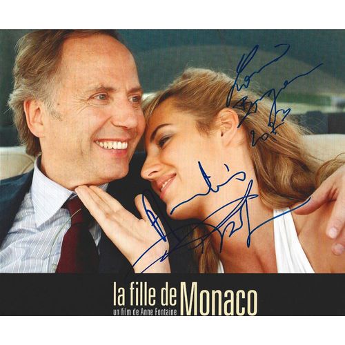 Photo Signée Par : Fabrice Luchini Et Louise Bourgoin