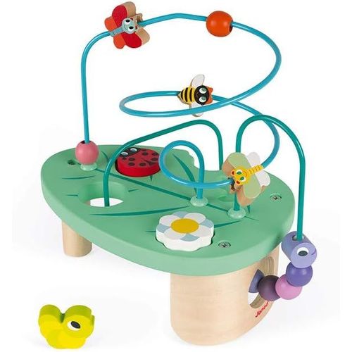 Caterpillar and Co Looping-Wooden Early-Learning Toy-Educational Game-Fine Motor Skills-12 Months-J08253