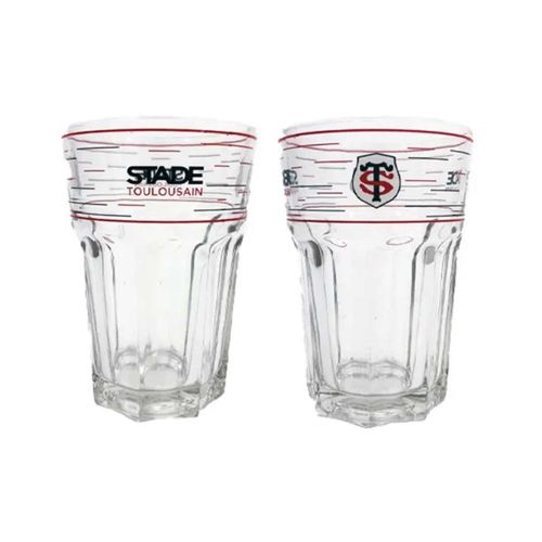 Set De 2 Verres À Eau Stade Toulousain