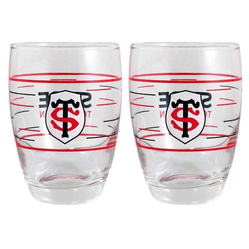 Set De 2 Verres Stade Toulousain