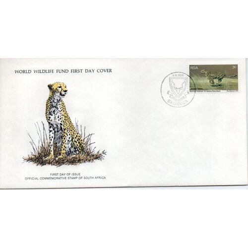 Afrique Du Sud Enveloppes Animaux En Voie De Disparition 1978