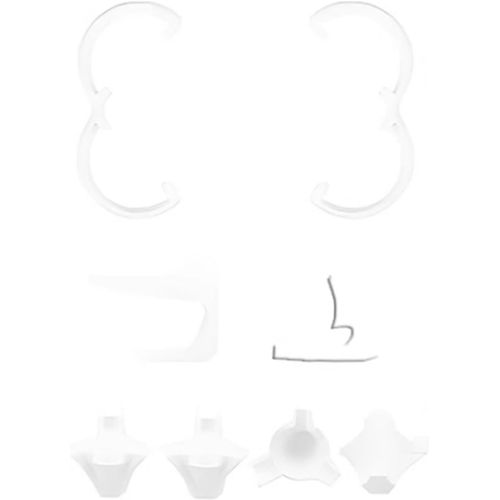 Protection D'hélice Pour Drone Dji Neo,Protection Anti-Collision Et Antichoc Pour Dji Neo Fly Plus D'accessoires Combinés (Ensemble De Protection,Blanc)-Marque Générale