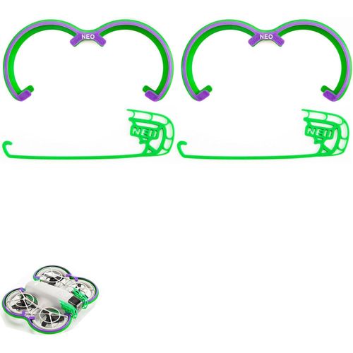 Protection D'hélice Et De Cardan Pour Drone Dji Neo,Protection Anti-Collision Et Antichoc Pour Dji Neo Fly Et Autres Accessoires Combinés (Violet)-Marque Générale
