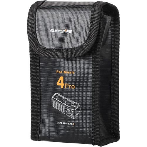 Étui Pour Dji Mavic 4 Pro,Batterie Antidéflagrant Sac Li-Po Sécurité Sac De Stockage Ignifuge Housse De Protection (For 1 Battery)-Marque Générale