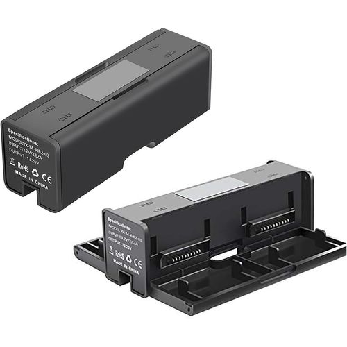 Chargeur De Batterie 4 En 1 Station D'accueil Affichage Lcd Station De Charge Hub De Chargeur Intelligent Pour Drone Dji Mavic Air 2-Marque Générale