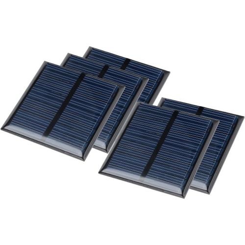 Sourcing Map Mini Panneau Solaire Poly Cellulaire Module Diy Pour Chargeur Téléphone Jouets Lumière.[K67]