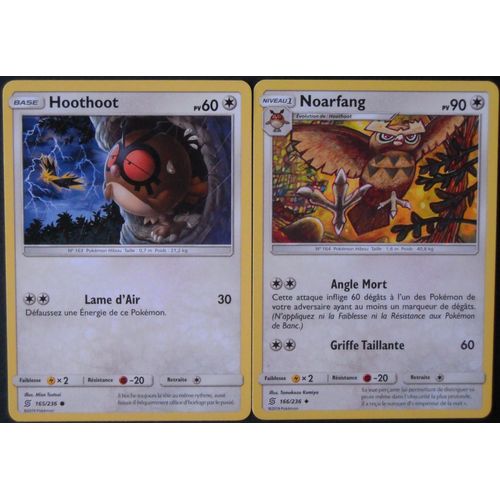 Harmonie Des Esprits - Hoothoot (165) + Noarfang (166/236)