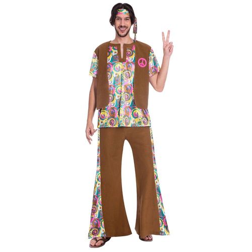 Déguisement Hippie Psychédélique Adulte