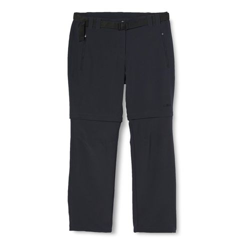 Cmp - Women's Zip Off Pant - Pantalon Convertible Taille 36, Bleu