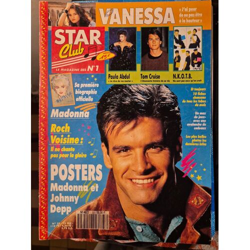 Couverture Magazine Revue Star Club N33 Août1990