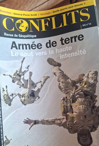 Conflits Hors Série 14 Armée De Terre Le Saut Vers La Haute Intensité
