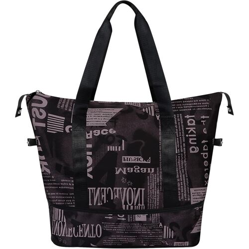 Acdsgd-Femme Sacs De Voyage Poids Léger Sacs De Sport Imperméable Sac Weekender Avec Poche De Séparation Humide Et Sèche Pour Voyage Yoga Gym Formation Natation