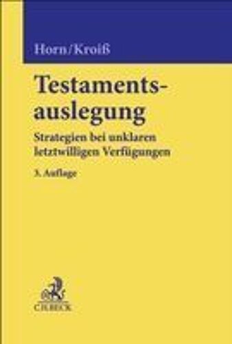 Testamentsauslegung