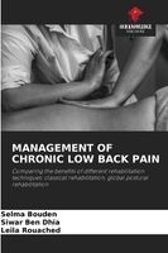 Management Of Chronic Low Back Pain