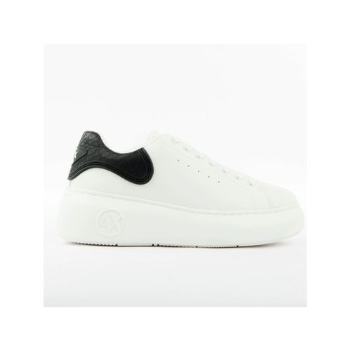 Basket Armani Exchange Signature Ax Blanc