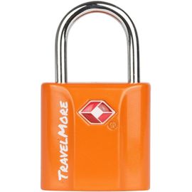 TIANYI-Cadenas TSA à Clé | TSA Cadenas pour Voyage en Avion | Cadenas pour Valises, Bagages, Sac à Dos et Sac de Sport et plus | Cadenas TSA Antivol à Clé (Orange)