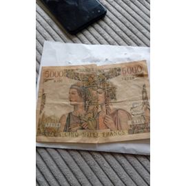 Billet De 5000 Francs