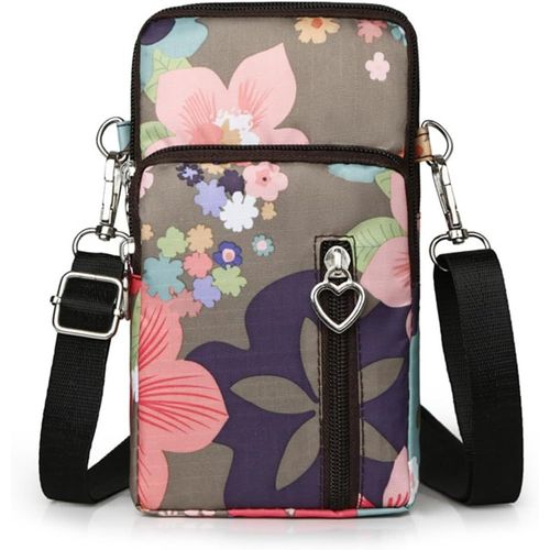 Tianyi-Petit Sac De Téléphone Portable Pour Femme, Pochette Téléphone Portable, Sacoche Femme Bandoulière, Mini Sac En Nylon, Brassard Téléphone Sport, Pour Women Girl, Crossbody Armbag Running