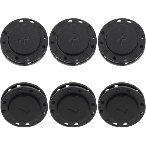 KALANKA-Boutons Magnétiques Pour Vêtements 6 Paires Fermoirs Invisibles Ronds Aimants Couture Pour Manteaux Pulls Cardigans Accessoires Diy