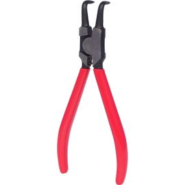 TIANYI-500.1026 - Pince à Circlips Extérieur Coudée 90° - Gamme Classic - L. 160 mm, Rouge/Noir
