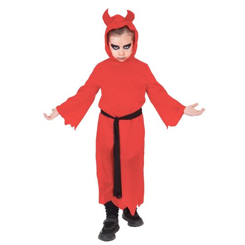 Déguisement Diable Enfant - Taille: 7 À 8 Ans (122 À 128 Cm)