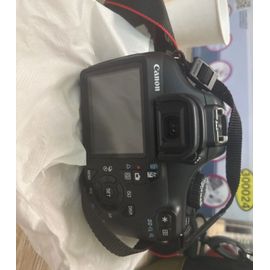 Canon EOS 1100D reflex 12.6 mpix Noir + Objectif Canon Canon EF-S 18-55mm f/3.5-5.6 IS II f/3.5-5.6