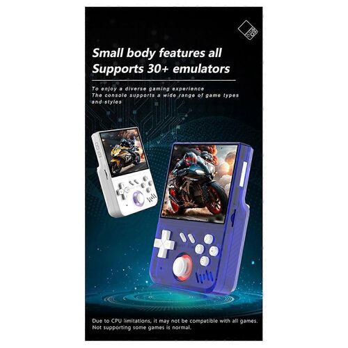 Mini Console De Jeu Portable Rétro R36 My Mini 128 Go Écran Ips 3,5 Pouces Console De Jeu Vidéo Prise En Charge Linux