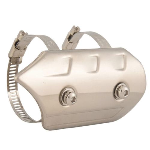 Plaque D'isolation Thermique Universelle Pour Moto, Couvercle Anti-Chaleur Pour Tuyau D'échappement, Tuyau De Connexion Anti-Rayures