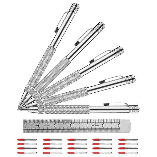 Ensemble De Pointes À Tracer En Carbure De Tungstène Pour Le Travail Des Métaux, Outil De Gravure Moleté Magnétique Pour Acier/Verre/Céramique