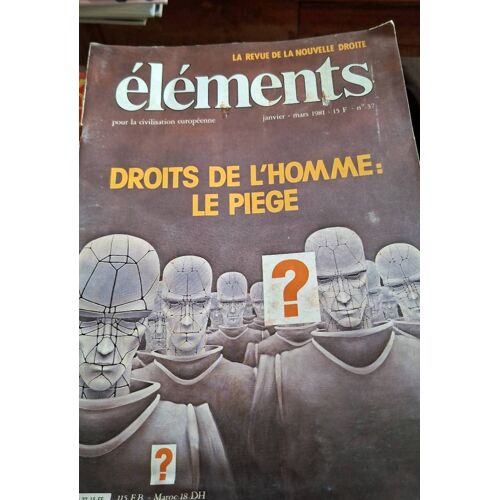 Éléments 37 Mars 1981