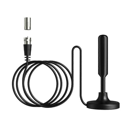 Antenne TV HDTV-T Antenne TV numérique à gain élevé pour la réception du signal Smart TV intérieur/extérieur A