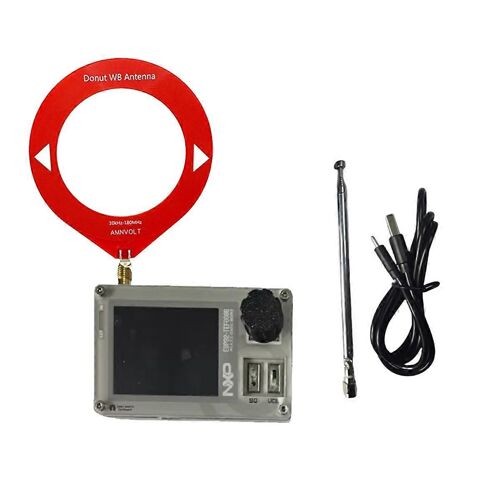 Mini radio TEF6686 ESP32 à bande complète, récepteur radio FM/LW/MW/SW, écran IPS 2 pouces