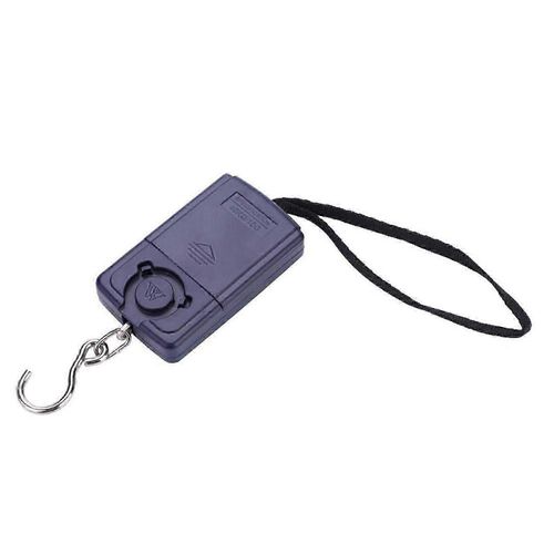 Balance numérique électrique portable en plastique avec crochet, pour bagages et pêche
