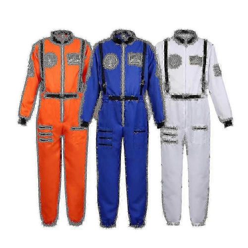 Costume D'astronaute, Combinaison Spatiale Pour Adultes, Costumes De Cosplay, Fermeture Éclair, Costume D'halloween, Combinaison De Vol Pour Couple, Uniforme Grande Taille Tao-M