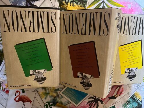 Livres 3 Volumes De Simenon