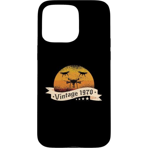 SJZG-Drones-Pilotes Anniversaire Né En 1970 Quadrocopter Drones Coque Pour Iphone 15 Pro Max