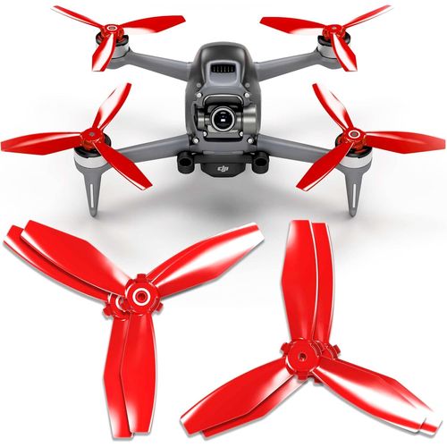 Hélices Ludicrous Pour Dji Fpv-Rouge,4 Pièces
