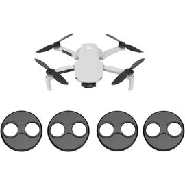 Sjzg-Lot De 4 Capuchons De Protection De Moteur Pour Dji Mini 4 Pro/Mini 3 Pro/Mini 3/Se/1 Alliage D'aluminium Étanche Couvercle Moteur Housse De Protection Anti-Rayures Anti-Poussière (Noir)-Kalanka