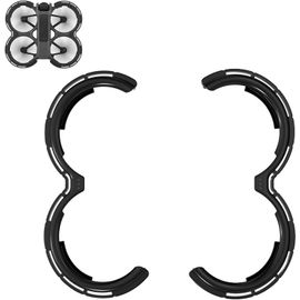 Sjzg-Avata 2 - Protection D'hélice Anti-Collision - Anneau De Protection En Tpu - Compatible Avec Drone Dji Avata 2 (Noir)-Kalanka