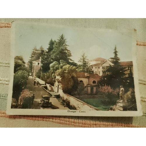 Carte Postale Colorée "Orsago En Italie"Victorienne Début 1900.